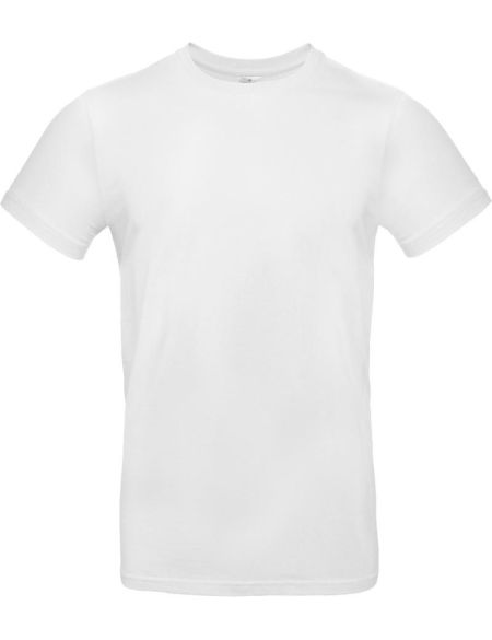 Tričko z těžké bavlny E190 white