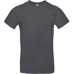 Tričko z těžké bavlny E190 dark grey