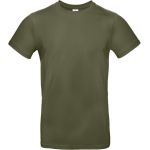 Tričko z těžké bavlny E190 urban khaki