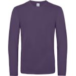 Tričko s dlouhým rukávem z těžké bavlny E190 LSL urban purple