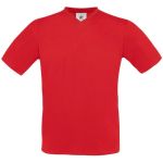 Tričko s výstřihem do V Exact V-Neck red