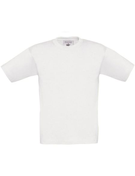 Tričko dětské z těžké bavlny Exact 190 kids white