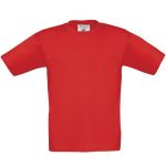 Tričko dětské z těžké bavlny Exact 190 kids red