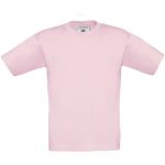 Tričko dětské z těžké bavlny Exact 190 kids pink sixties