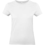 Women's T-shirt made of heavy cotton E190 women ash