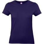 Tričko dámské z těžké bavlny E190 women urban purple