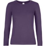 Tričko dámské s dlouhým rukávem z těžké bavlny E190 LSL women urban purple