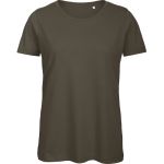 Women's T-shirt Medium Fit from organic cotton Inspire T women khaki