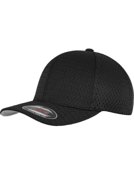 Kšiltovka 6 panelová Athletic Mesh Flexfit 6777 black