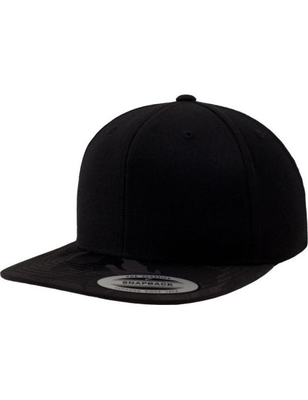 Kappe 6 Panels Snapback Camo Flexfit 6089CF/6089CV/6089TC schwarz camo
