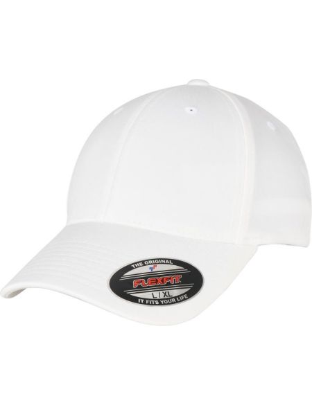 Cap 6 panel Alpha Shape Flexfit 6277AS white