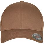 Kšiltovka 6 panelová vlněná česaná Flexfit 6277 coyote brown
