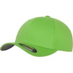 Kšiltovka 6 panelová vlněná česaná Flexfit 6277 fresh green