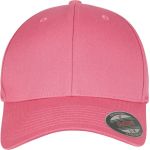 Kšiltovka 6 panelová vlněná česaná Flexfit 6277 dark pink