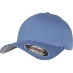 Kšiltovka 6 panelová vlněná česaná Flexfit 6277 slate blue