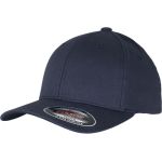 Kšiltovka 6 panelová vlněná česaná Flexfit 6277 dark navy/dark navy