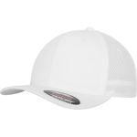 Flexfit 6 panel mesh cap 6533/6533T white