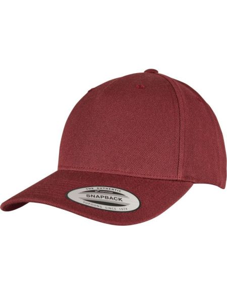 Kšiltovka 5 panelová Snapback Flexfit 5789M white