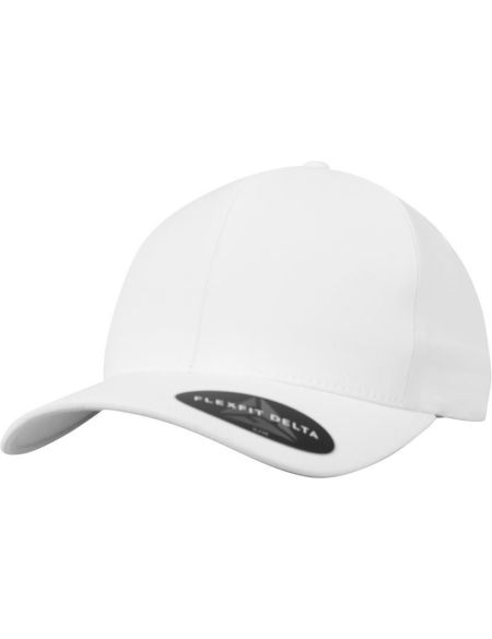 Kšiltovka 6 panelová Delta Flexfit 180 white