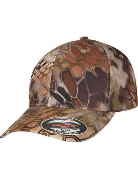 Kšiltovka 6 panelová Kryptek Flexfit 6277KR wraith