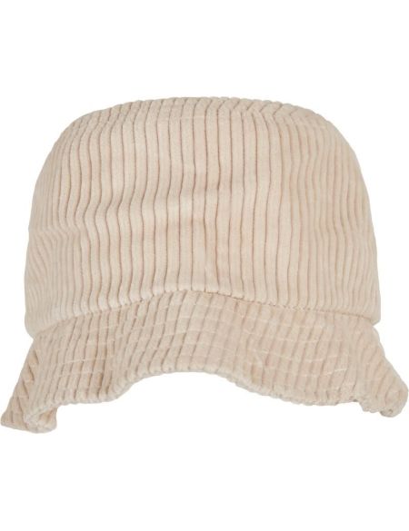 Big Corduroy Flexfit 5003BC hat off white