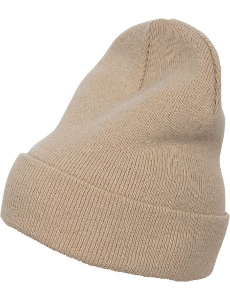 Čepice pletená dlouhá Flexfit 1501KC white