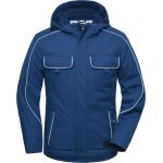Bunda pracovní softshellová polstrovaná Solid James Nicholson JN886 dark royal
