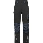 Kalhoty pracovní Modern Style Strong James Nicholson JN1832 (vel.42-60) střední délka black/carbon