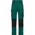 Kalhoty pracovní Modern Style Strong James Nicholson JN1832 (vel.42-60) střední délka dark green/black