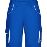Kraťasy pracovní Color James Nicholson JN872 (vel. 42-60) royal/white