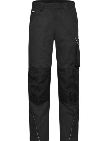 Kalhoty pracovní Solid James Nicholson JN878 (vel.42-60) střední délka black