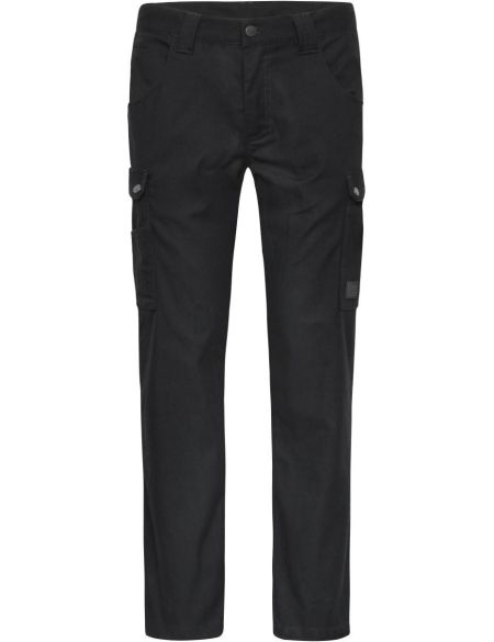 Work cargo pants Solid James Nicholson JN877 black