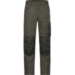 Kalhoty pracovní Solid James Nicholson JN878X (vel.62-68) olive
