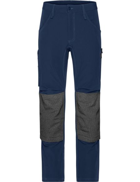 Kalhoty pracovní 4-cestně strečové Slim LIne James Nicholson JN1813L (vel.94-110) dlouhá délka black