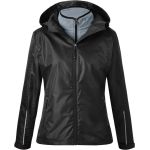 Ladies' Outdoor Hybrid Jacket James Nicholson JN1153 black/black