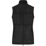 Vesta dámská fleecová James Nicholson JN1309 black/black