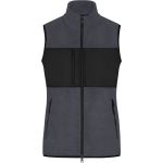 Vesta dámská fleecová James Nicholson JN1309 carbon/black