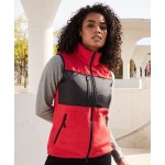 Vesta dámská fleecová James Nicholson JN1309 navy/black