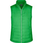 Vesta dámská prošívaná James Nicholson JN1135 green