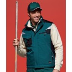 Vesta pracovní zimní softshellová Strong James Nicholson JN825 black/carbon