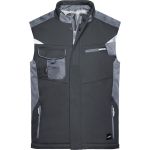 Vesta pracovní zimní softshellová Strong James Nicholson JN825 black/carbon
