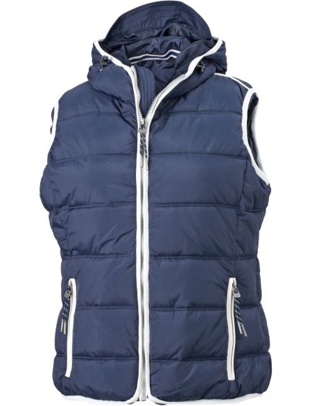 Vesta dámská Maritim James Nicholson JN1075 white/navy