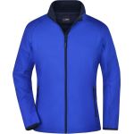 Bunda dámská 2-vrstvá promo softshellová James Nicholson JN1129 nautic blue/navy