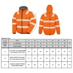 Bunda bezpečnostní Result R500X fluorescent orange