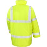Parka bezpečnostní Result R218X fluorescent yellow