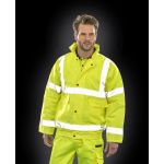 Winter safety jacket Result Blouson R217X fluorescent yellow