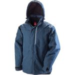 Bunda pracovní s džínovou strukturou Result R326X navy