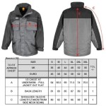 Parka pracovní Result R072X navy