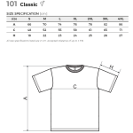 Tričko unisex Malfini Classic 101 bílá
