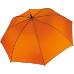 Deštník automatický golfový Kimood KI 2006 orange/dark grey